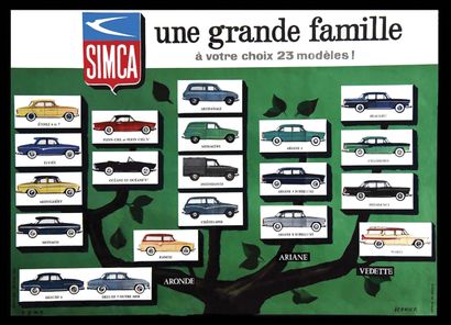 Simca Une Grande Famille : Aronde, Ariane,...