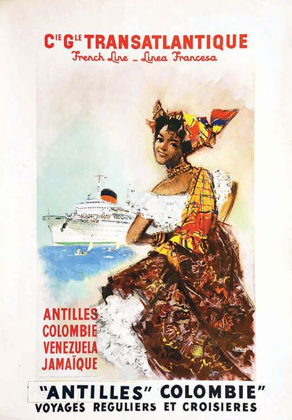 Antilles Combie Vénézuela Jamaique Cie Gle...