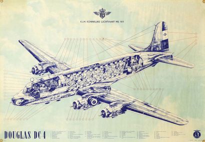 KLM Douglas DC4 Koninklijke Luchtvaart MiJ....