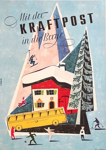 Mit Der Kraftpost in die BergeCarl GerberMünchen...