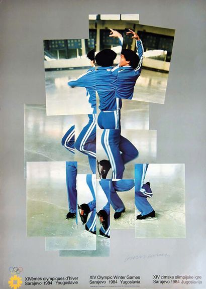 XIV e Olympic winter games 1984 Yugoslavia...