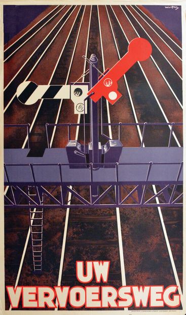 Uw VervoerswegJ. Van BoekhovenAmsterdam Poster...