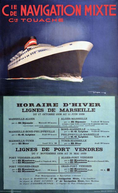 Cie de Navigation Mixte Lignes de Marseille...