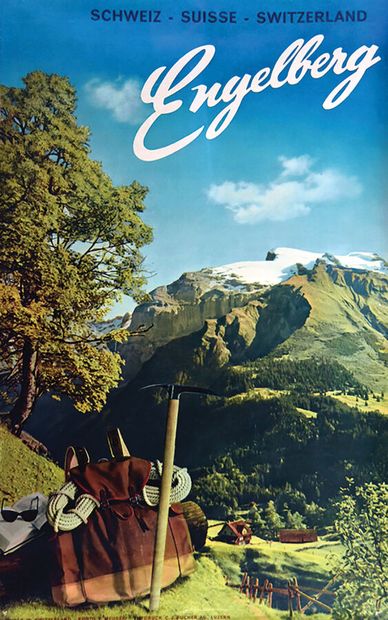 Engelberg SwitzerlandC. J. BucherLuzern Poster...