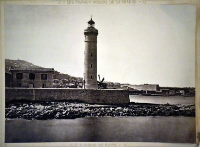 Phare de Cette (Sètes) Photo Argentique de...