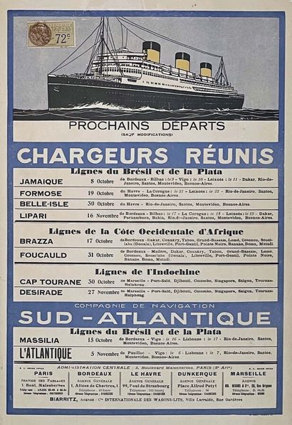 Chargeurs Réunis Sud Atlantique Prochains...