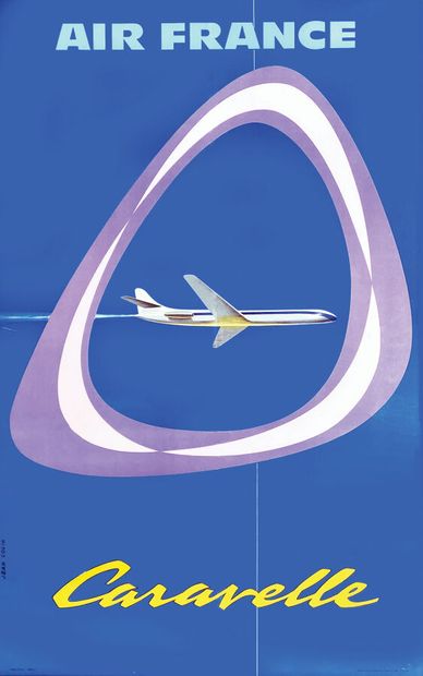 Caravelle Very RarePercevalParis Poster on...