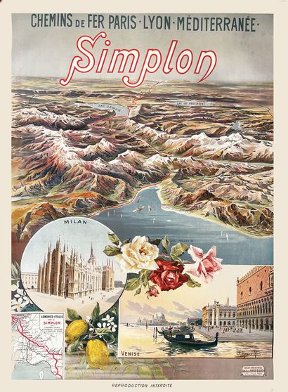 Simplon Chemins de Fer Paris Lyon MéditerrannéeAteliers...