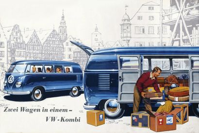 Combi VolksWagen Zwei Wagen in einem VW-KombiAnderson...