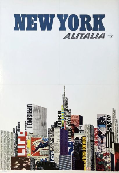 New York Alitalia signed Hartmut HielscerIGDANovara...