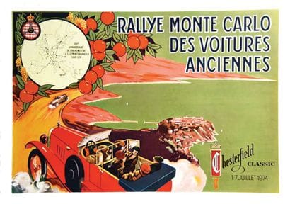 Rallye Monté Carlo Voitures Anciennes 25...