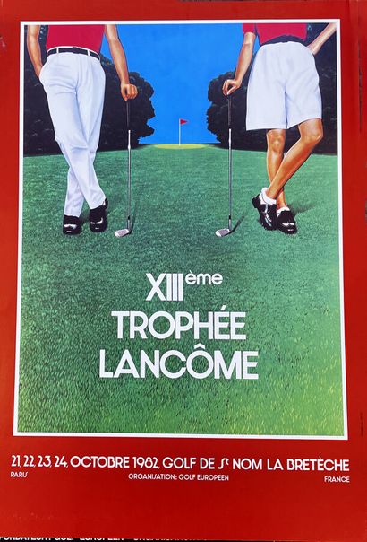 XIII è Trophée Lancome 1982Ménager1 Affiche...