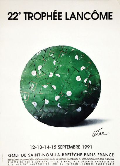 22e Trophée Lancôme par César 1991. Golf...