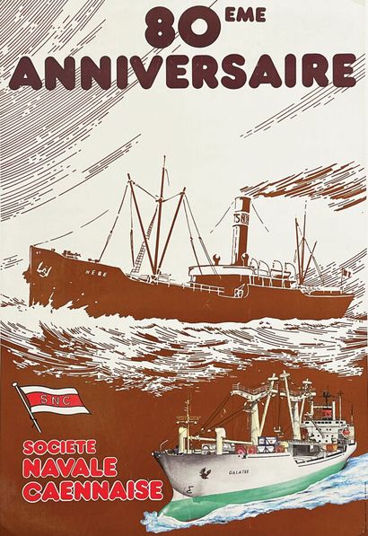 Société Navale Caennaise Hebe Galatée 80...