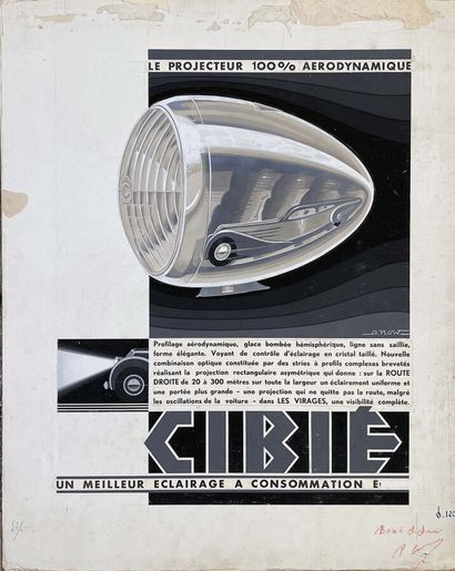 Cibié The 100% aero projector. A better lighting...
