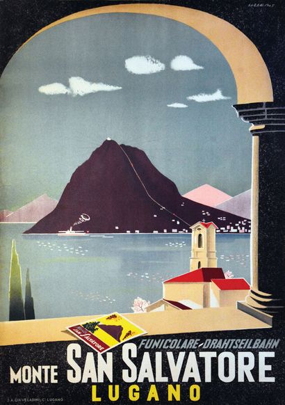 Monte San Salvatore Funicolare / drahsteilbahnS.A....