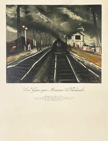 The Station by Maurice de Vlaminck Galerie...