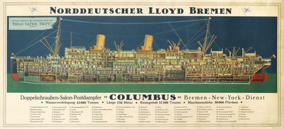Bremen-New York Dienst - Norddeutscher Lloyd...