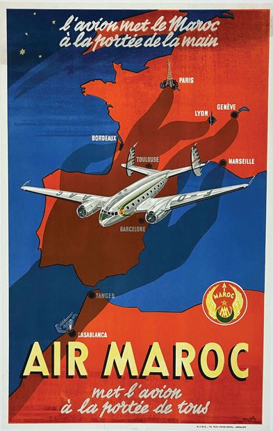 Air Maroc - Put the plane within reach of...