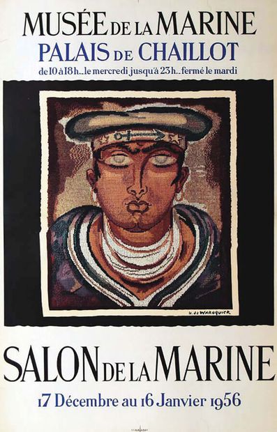 Salon de la Marine 1956 Musée de la MarineMourlotL....