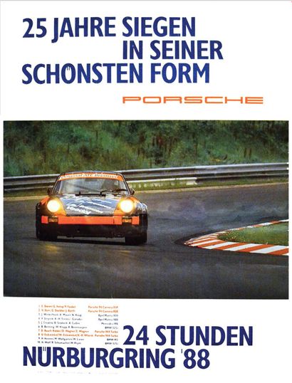 Porsche 911 - 24h Nurburgring 88 24 Jarhe...
