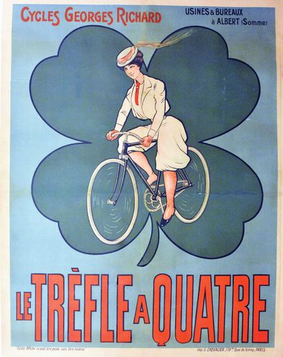 Cycles Le Trèfle Georges RichardG. ChevallierParis...