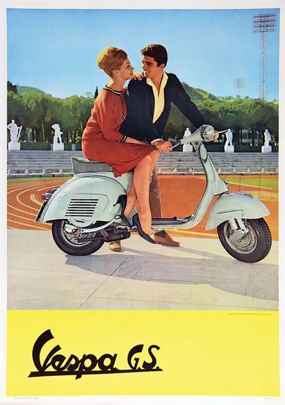 Vespa Roma Il Jovane Attore Americano Tod...