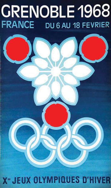 Grenoble 1968 X ème Jeux Olympiques d'HiverDardeletGrenoble...