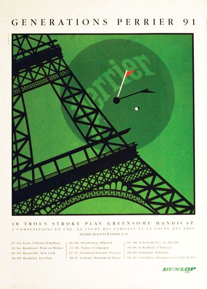 Génération Pérrier Dunlop Golf Tour Eiffel...