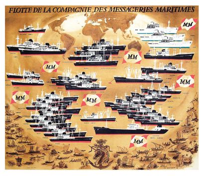 Fleet of the Compagnie des Messageries MaritimesEditions...