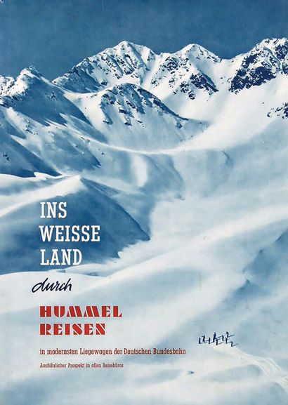 Hummel Reisen ins Weisse Land1 Affiche Non-Entoilée...