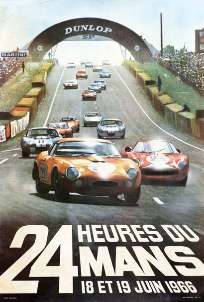 24 Heures du Mans 18 & 19 juin 1966 DunlopThivillier1...