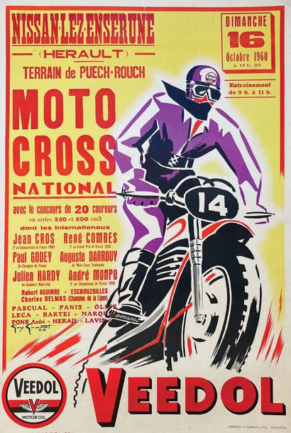 Moto-Cross National Veedol. Nissan. Herault....