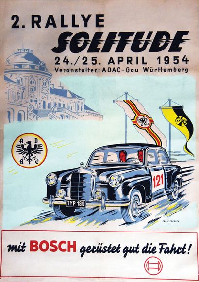 Mercedes Benz 2 Rallye solitude mit bosch...