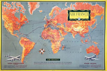 Pink & Yellow PlanispherePercevalParis Poster...
