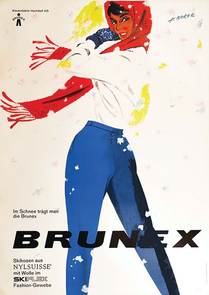 Brunex Skihosen aus Nyl Suisse SkiflexHug...
