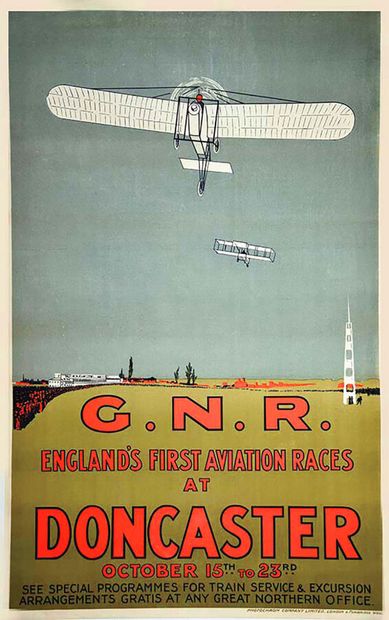 Doncaster England's First Aviation RacesAffiche...