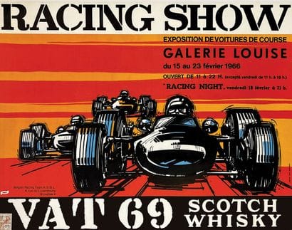 Racing Show Vat 69 Scotch Whisky Exposition...
