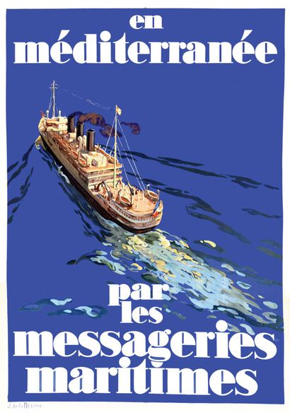 En Méditerranée par les Messageries MaritimesLes...