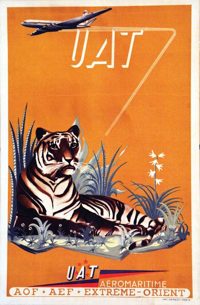 Tiger UAT Aéromaritime AOF AEF Extrême Orient...