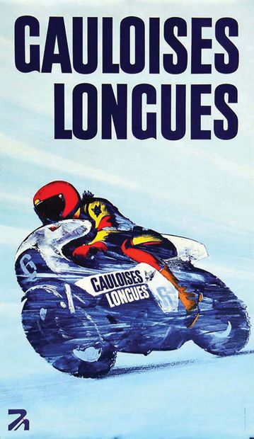 Gauloises Longues MotoSociété Française d'Imprimerie...