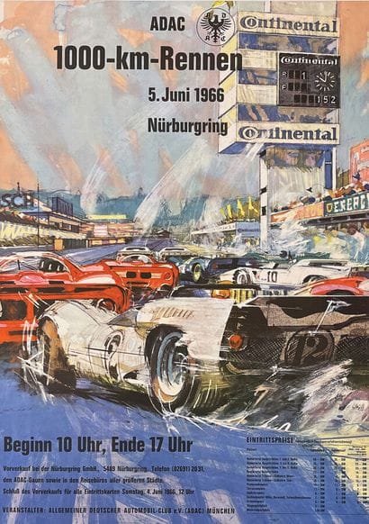 ADAC 1000 km Rennen 5 Juni 1966 Nürburgring...