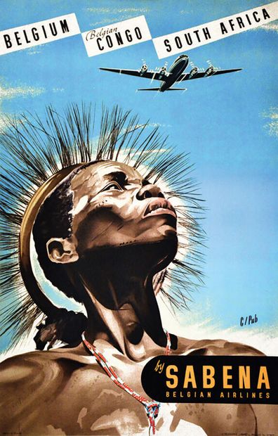 Sabena - Belgium Congo - South AfricaLimsmô...