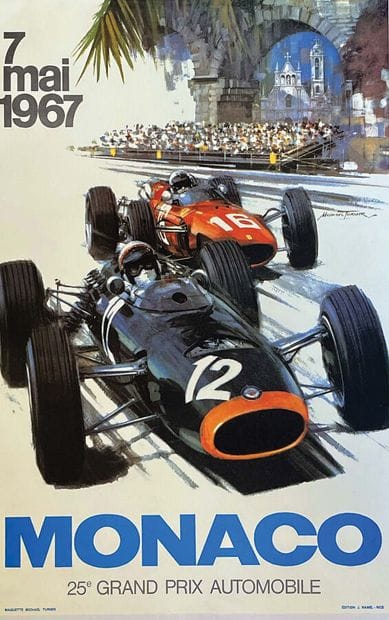 Monaco 25 th Automobile Grand Prix May 7...