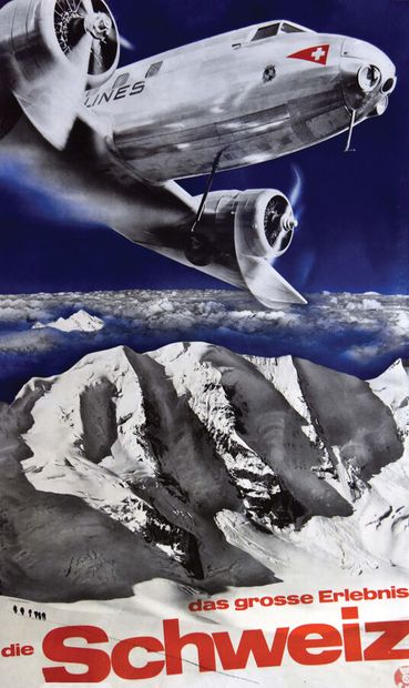 Das Grosse Erlebnis die Schweiz Poster canvassed/...