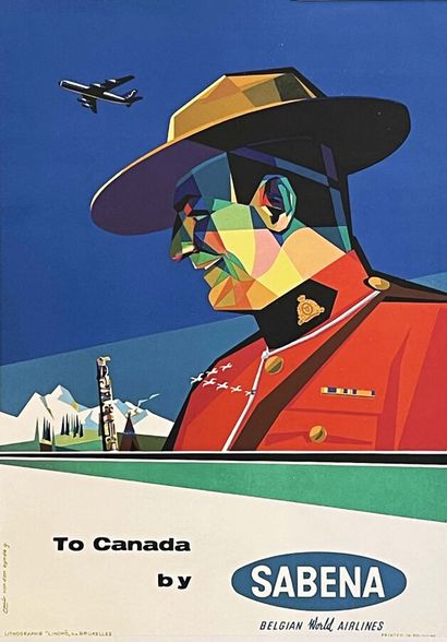 Canada Sabena to CanadaLinsmo SABruxelles...