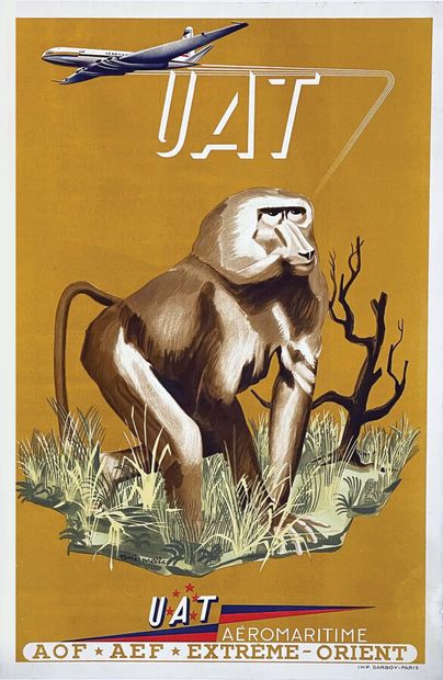 Monkey UAT Aéromaritime AOF AEF Extrême Orient...