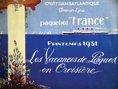 Cie. Gle. Transatlantique - French Line -...