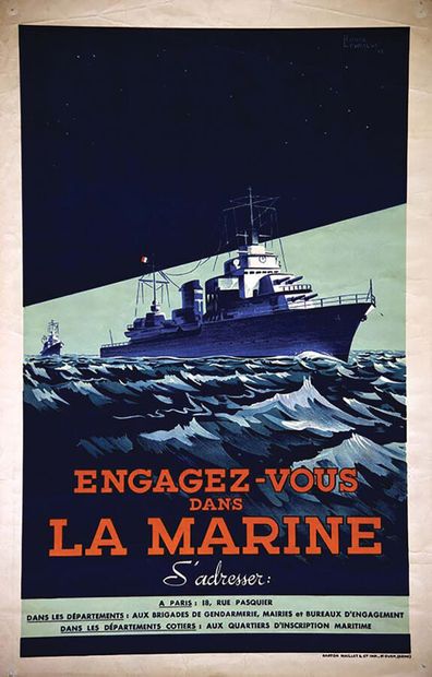 Join the NavyGaston MailletSaint Ouen Poster...