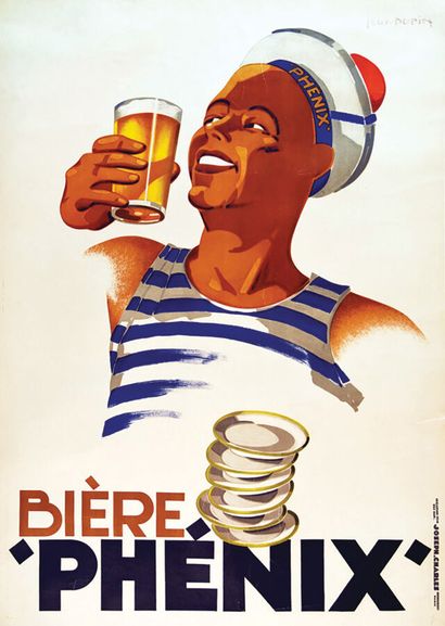 Bière Phénix MarinJoseph CharlesParis Affiche...